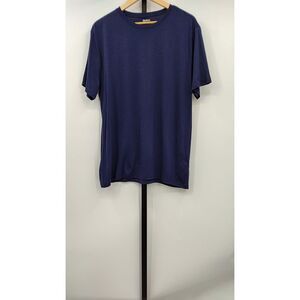 Quince 100% Merino Wool All-Season Short Sleeve Base Layer Tee in Navy. NWT
